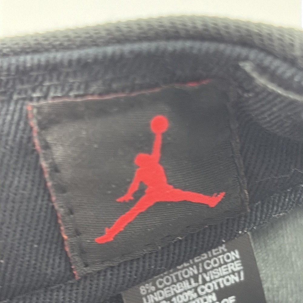 Nike Air Jordan Jumpman Pro Hat Cap Snap Back Black White Logo One Size A - Picture 11 of 14